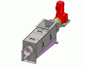 Pressschnecke HPS300 mit Einhausung